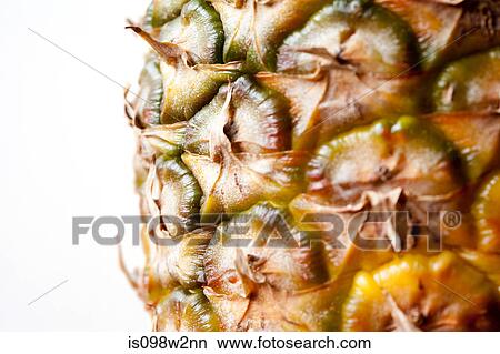 Picture - Pineapple, close up. Fotosearch