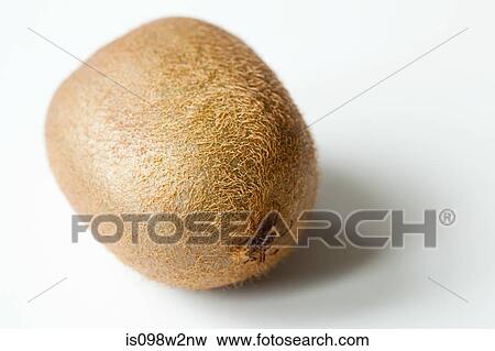 Stock Photo - Whole kiwi on white background. Fotosearch
