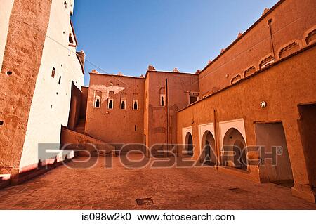 Courtyard inside Tamdaght kasbar, Morocco, North Africa View Large Photo Image Stock Image - Courtyard inside Tamdaght kasbar, Morocco, North Africa. Fotosearch
