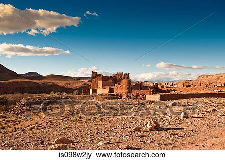 Fortress, Tamdaght, Morocco, North Africa View Large Photo Image Stock Photo - Fortress, Tamdaght, Morocco, North Africa. Fotosearch