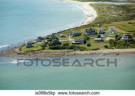 Houses on coastline, Newport County, Rhode Island, USA View Large Photo Image Stock Photography - Houses on coastline, Newport County, Rhode Island, USA. Fotosearch