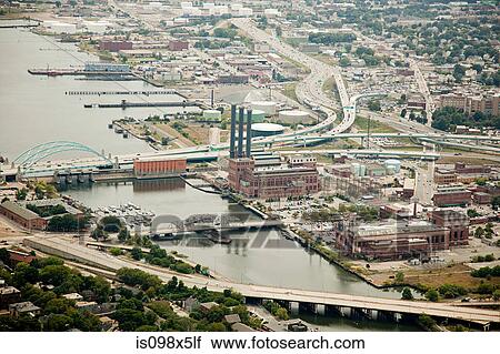 Industrial buildings and bridges, Newport County, Rhode Island, USA View Large Photo Image Stock Image - Industrial buildings and bridges, Newport County, Rhode Island, USA. Fotosearch
