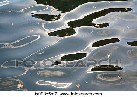 Ripples and reflections on water surface View Large Photo Image Stock Photo - Ripples and reflections on water surface. Fotosearch