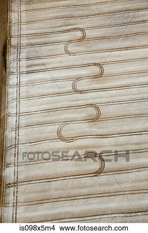 Picture - Wavy line patterns in field. Fotosearch