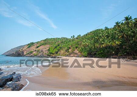 Stock Photography - Beach, Goa, India. Fotosearch
