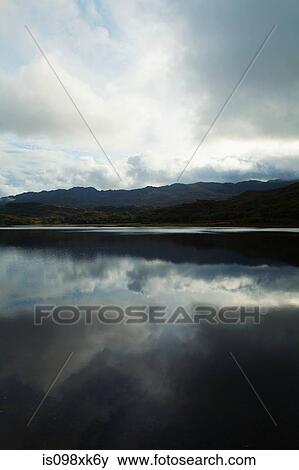 Lake, North Wales, UK View Large Photo Image Stock Photo - Lake, North Wales, UK. Fotosearch