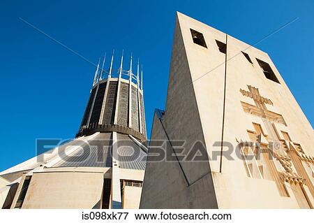 Liverpool Metropolitan Cathedral, Liverpoool, UK View Large Photo Image Stock Photo - Liverpool Metropolitan Cathedral, Liverpoool, UK. Fotosearch
