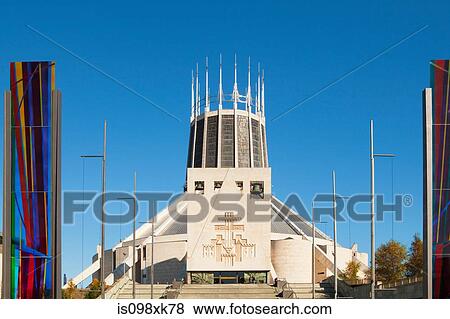 Liverpool Metropolitan Cathedral, Liverpoool, UK View Large Photo Image Stock Photo - Liverpool Metropolitan Cathedral, Liverpoool, UK. Fotosearch