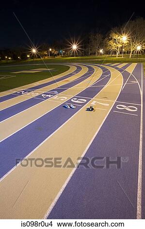 Running track View Large Photo Image Picture - Running track. Fotosearch