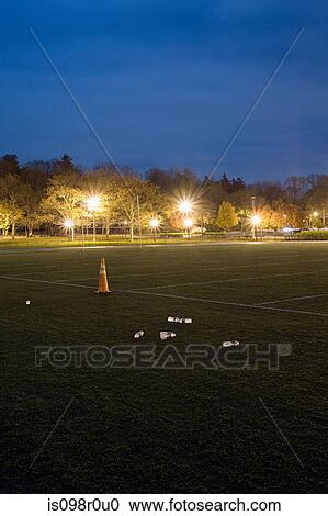 Stock Image - Sports pitch. Fotosearch