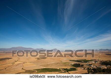 Stock Photograph - Valley landscape, South Africa. Fotosearch