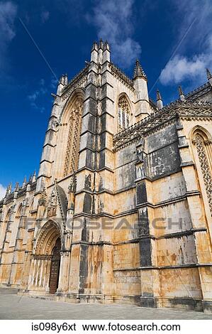 Batalha Monastery, Portugal View Large Photo Image Stock Photograph - Batalha Monastery, Portugal. Fotosearch