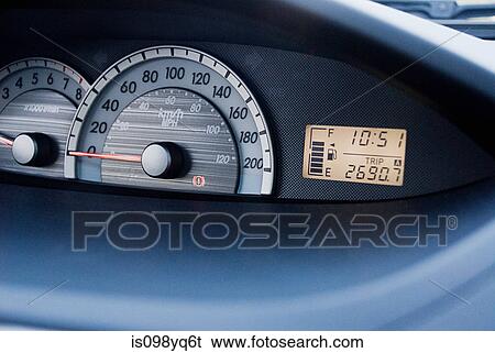Car dash View Large Photo Image Stock Photograph - Car dash. Fotosearch