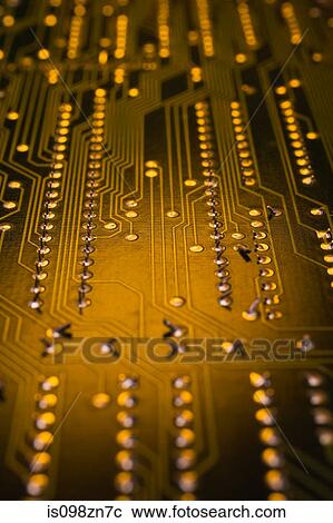 Stock Image - Circuit board. Fotosearch