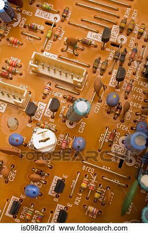 Stock Image - Circuit board. Fotosearch