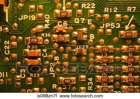 Stock Image - Circuit board. Fotosearch