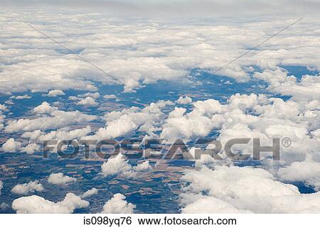 Clouds over land View Large Photo Image Stock Photograph - Clouds over land. Fotosearch
