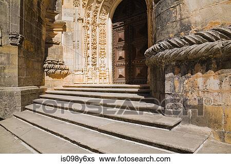 Convent of the Order of Christ, Tomar, Portugal View Large Photo Image Stock Photograph - Convent of the Order of Christ, Tomar, Portugal. Fotosearch