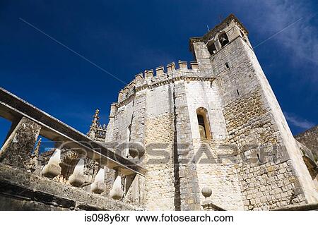 Stock Photography - Convent of the Order of Christ, Tomar, Portugal. Fotosearch
