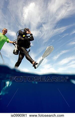 Giant stride entry into water View Large Photo Image Stock Image - Giant stride entry into water. Fotosearch