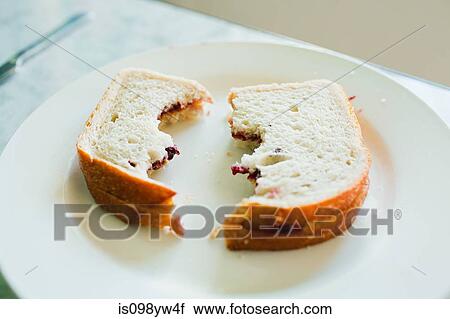 Half eaten sandwich View Large Photo Image Stock Image - Half eaten sandwich. Fotosearch
