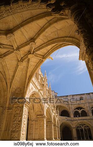 Stock Image - Jeronimos Monastery, Lisbon, Portugal. Fotosearch