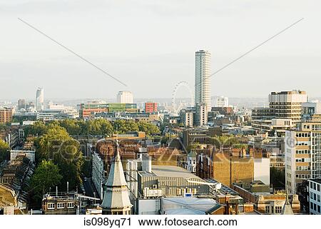 Stock Image - London cityscape, UK. Fotosearch