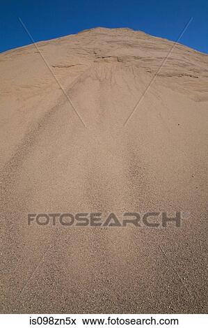 Mountain of sand View Large Photo Image Stock Photo - Mountain of sand. Fotosearch
