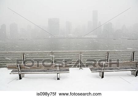 New York City skyline in winter, New York, USA View Large Photo Image Stock Image - New York City skyline in winter, New York, USA. Fotosearch