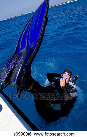 Stock Photograph - Rolling into the ocean. Fotosearch
