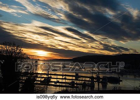 Silhouetted boats on sea, Salt Spring Island, British Columbia, Canada View Large Photo Image Stock Photo - Silhouetted boats on sea, Salt Spring Island, British Columbia, Canada. Fotosearch