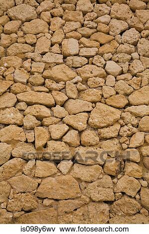 Stone wall View Large Photo Image Stock Photo - Stone wall. Fotosearch