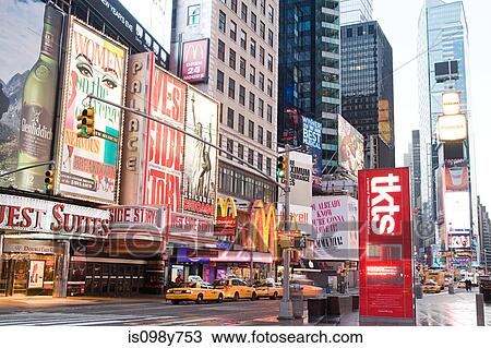 Times Square, New York City, New York, USA View Large Photo Image Stock Image - Times Square, New York City, New York, USA. Fotosearch