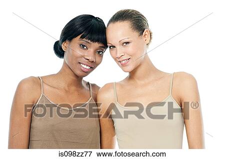 Two women close together View Large Photo Image Stock Photo - Two women close together. Fotosearch