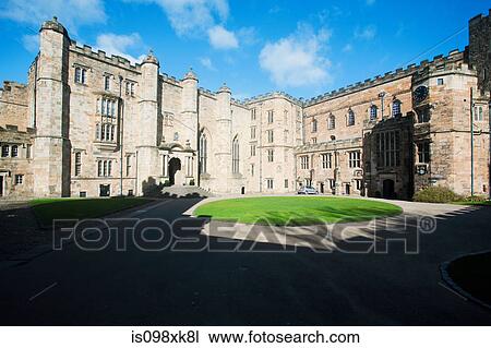Stock Image - University College, Durham University, UK. Fotosearch
