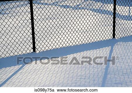 Wire mesh fence in snow, abstract View Large Photo Image Stock Image - Wire mesh fence in snow, abstract. Fotosearch