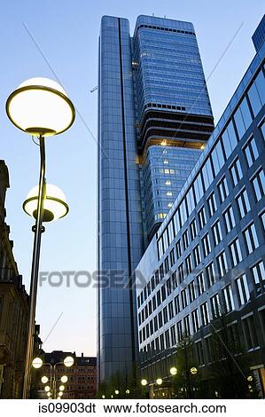 Building exterior, Frankfurt, Germany View Large Photo Image Stock Photograph - Building exterior, Frankfurt, Germany. Fotosearch