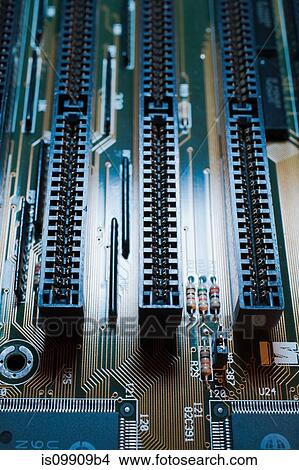 Circuit board, close up View Large Photo Image Picture - Circuit board, close up. Fotosearch