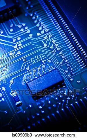 Circuit board, close up View Large Photo Image Stock Photo - Circuit board, close up. Fotosearch