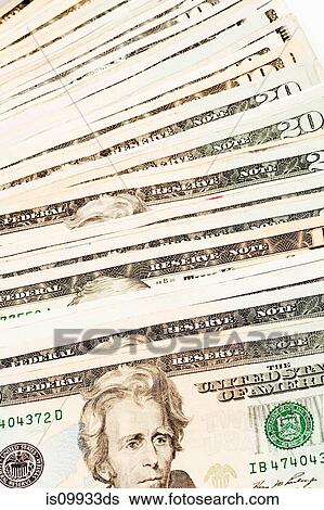 Stock Photograph - Dollar banknotes. Fotosearch