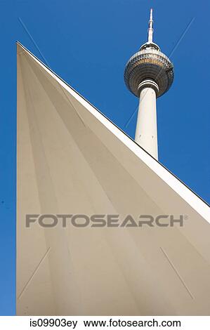 Fernsehturm, Berlin, Germany View Large Photo Image Stock Photo - Fernsehturm, Berlin, Germany. Fotosearch