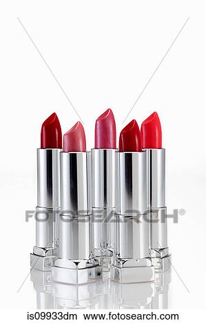 Five lipsticks View Large Photo Image Picture - Five lipsticks. Fotosearch