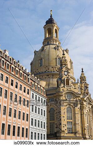 Frauenkirche and Neumarkt, Dresden, Germany View Large Photo Image Stock Photo - Frauenkirche and Neumarkt, Dresden, Germany. Fotosearch