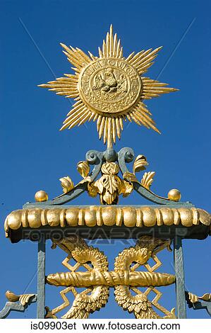 Gold star shape, Charlottenburg Palace, Berlin, Germany View Large Photo Image Stock Photograph - Gold star shape, Charlottenburg Palace, Berlin, Germany. Fotosearch