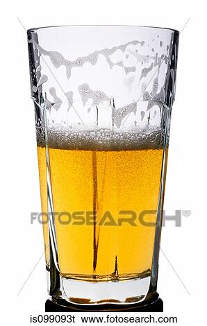 Half full beer glass with beer View Large Photo Image Stock Photograph - Half full beer glass with beer. Fotosearch
