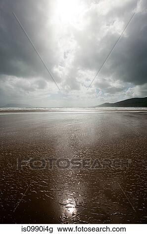 Inch Beach, Republic of Ireland View Large Photo Image Stock Image - Inch Beach, Republic of Ireland. Fotosearch