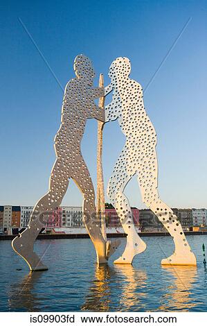 Molecule Man sculpture, Berlin, Germany View Large Photo Image Stock Image - Molecule Man sculpture, Berlin, Germany. Fotosearch