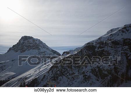 Mountain scenery, Val d'Isere, France View Large Photo Image Stock Image - Mountain scenery, Val d'Isere, France. Fotosearch