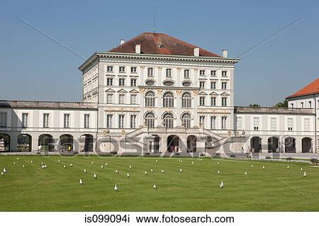 Stock Image - Nymphenburg Palace, Munich, Germany. Fotosearch