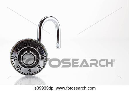 Open combination lock View Large Photo Image Stock Photography - Open combination lock. Fotosearch